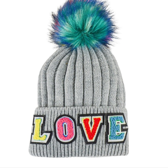 NWT Jocelyn Love beanie in grey - Picture 1 of 4
